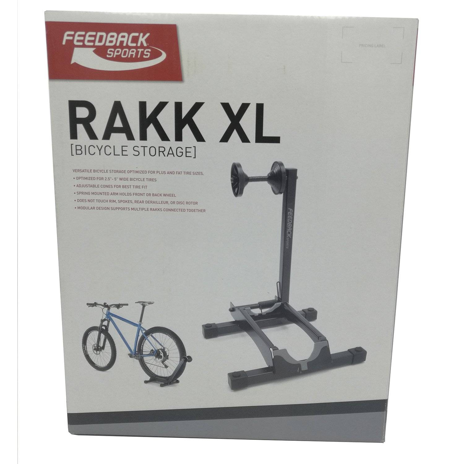 Купить стойка для хранения велосипеда feedback rakk xl bicycle storage  stand, черный, 17345, цена в интернет магазине Навелосипеде.рф